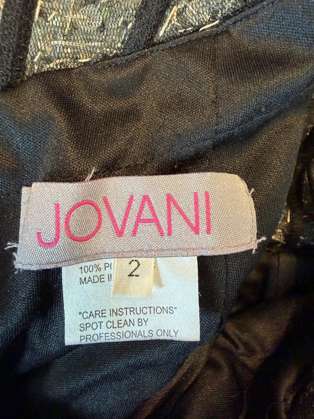 Jovani 5908 Embellished Strapless Dress - Picture 7 of 8
